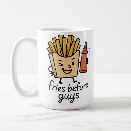 Mug Fries Before Guys (Gauche)