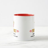 Mug Fries de France amusantes (Centre)