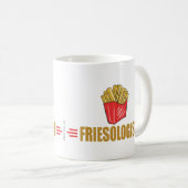 Mug Fries de France amusantes (Devant droit)