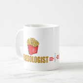 Mug Fries de France amusantes (Devant gauche)