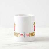 Mug Fries de France amusantes (Centre)