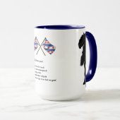 Mug Fries Paard / Frisian Horse (Devant droit)