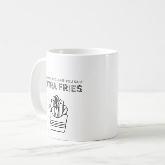 Mug Fries supplémentaires (Devant gauche)
