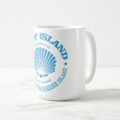 Mug Fripp Island (coquillage) (Devant droit)