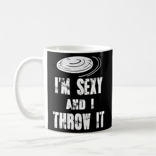 Mug Frisbee Ultime Dit Que Je Suis Et Je Le Lance (Gauche)