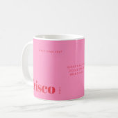 Mug Frisco Texas rose moderne (Devant gauche)