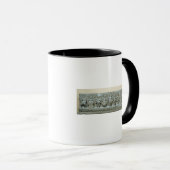 Mug Frise dépeignant neuf divinités (Devant droit)