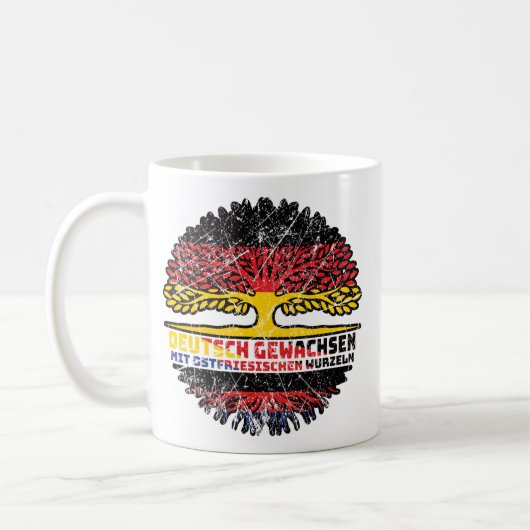 Mug Frise orientale Frise orientale Allemagne Arbre (Gauche)