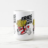 Mug Frites avant les mecs – Frites françaises de dessi (Centre)