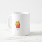 Mug Frites, chips, thème frites (Devant gauche)
