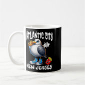 Mug Frites de mouette d'Atlantic City New Jersey Amusa (Gauche)