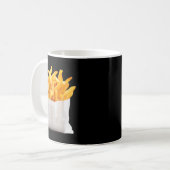 Mug Frites frites drôle de costume de nourriture d'Hal (Devant gauche)