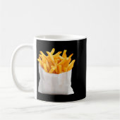 Mug Frites frites drôle de costume de nourriture d'Hal (Gauche)
