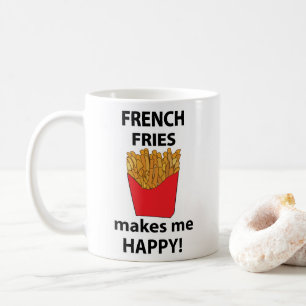 Mug Frites Me Rends Heureux Frites