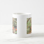 Mug Fritillaire du Golfe sur Zinnia (Centre)