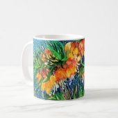 Mug Fritillons dans un Vase Van Gogh Art (Devant gauche)