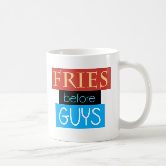 Mug Fritures avant des types (Droite)