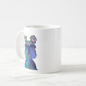 Mug Fritz bleu (Devant gauche)