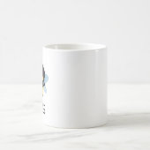 Mug Frizz-Bee Funny Afro Bee Pun (Centre)
