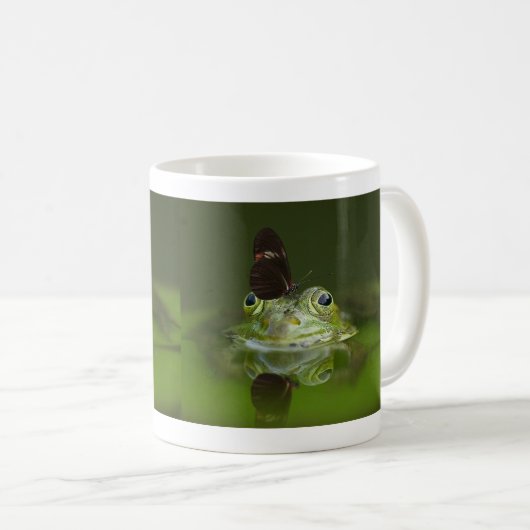 Mug Frog and butterfly (Devant droit)