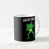 Mug Frog Art Pour Hommes Femmes Dabbing Green Tree Toa (Devant droit)