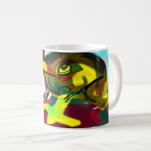 Mug Frog Champagne fun (Devant droit)