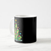 Mug Frog Christmas Tree Funny Hopper Holiday Cute Frog (Devant gauche)