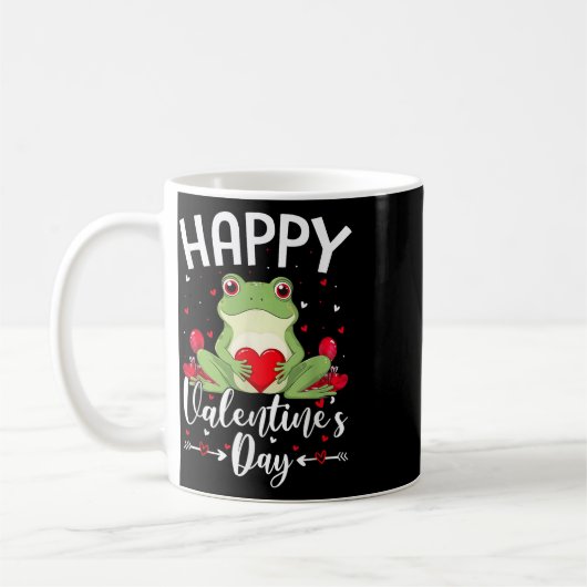 Mug Frog Holt Coeur Aime Joyeuse Saint Valentin (Gauche)
