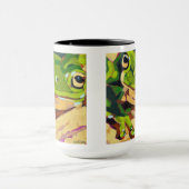 Mug Frog Painting - Gift for Animal Lovers (Centre)
