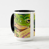 Mug Frog Painting - Gift for Animal Lovers (Devant gauche)