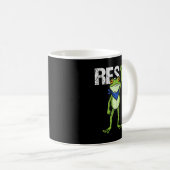 Mug Frogs Resist - Rtland Frog Protest Funny (Devant droit)