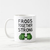 Mug Frogs Together Strong Portland Frog Protest (Gauche)