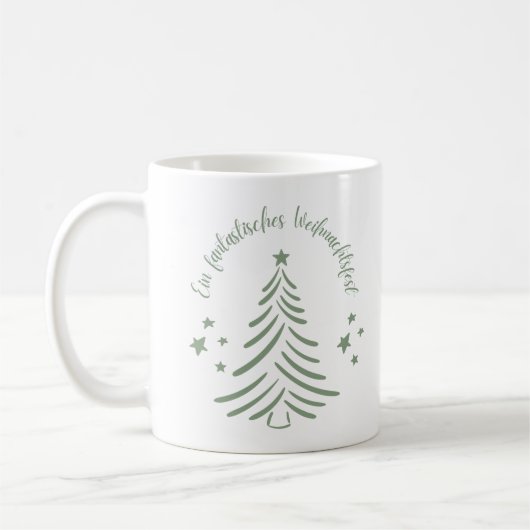 Mug Frohe Weihnachten (Gauche)