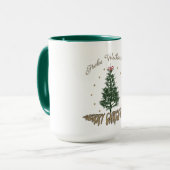 Mug Frohe Weihnachten - Carte de voeux pliée Noël (Devant gauche)