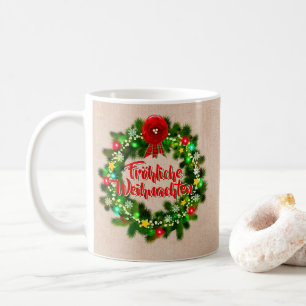 Mug Frohe Weihnachten Kaffeebecher Noël