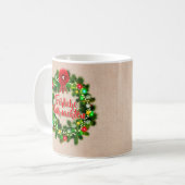 Mug Frohe Weihnachten Kaffeebecher Noël (Devant gauche)