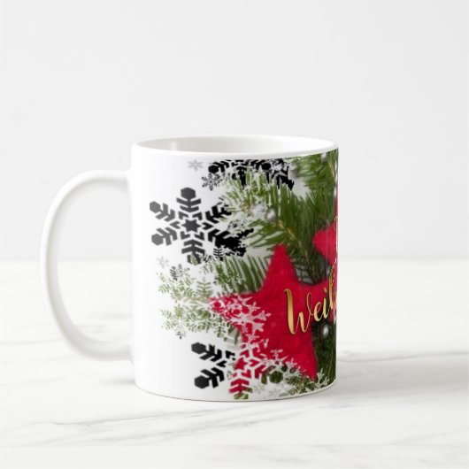 Mug Frohe Weihnachten Kaffeetasse (Gauche)
