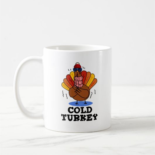 Mug Froid Turquie amusant jeu animal (Gauche)