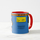 Mug From the pages of Newton's Point of View (Devant droit)