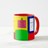 Mug From the pages of Newton's Point of View (Devant droit)