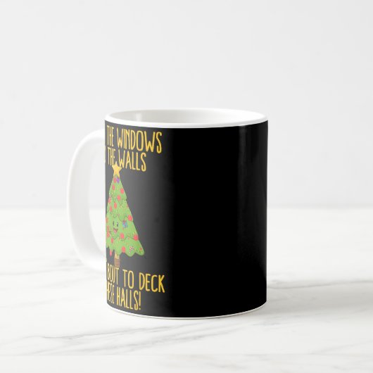 Mug From The Window To The Wall Christmas Tree Em Xmas (Devant gauche)