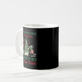 Mug From The Windows To Deck These Halls Raccoon Xmas (Devant gauche)
