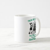 Mug From The Windows To The Walls Funny Christmas Tree (Devant droit)