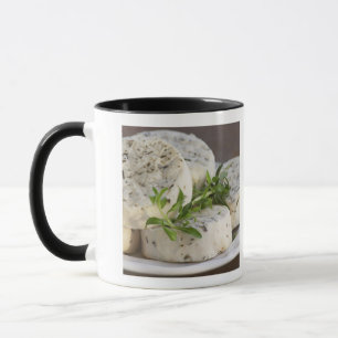 Mug Fromage de chèvre français - chèvre - avec des her