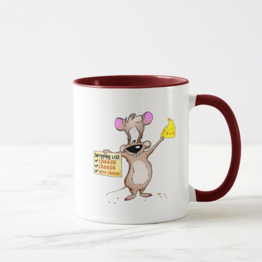 Mug Fromage, fromage, plus de fromage (Droite)