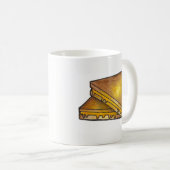 Mug Fromage grillé Sandwich Déjeuner Diner Nourriture (Devant droit)