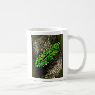 Mug fronde de neuratt, carbonifère d'arbre de fougère