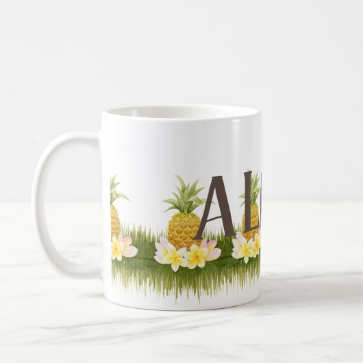 Mug Frontière Aloha Pineapple (Gauche)