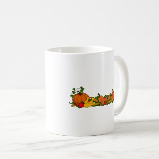 Mug frontière d'automne (Devant droit)
