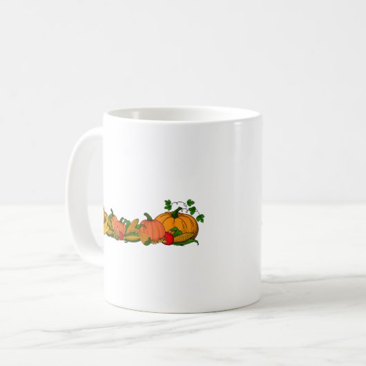 Mug frontière d'automne (Devant gauche)